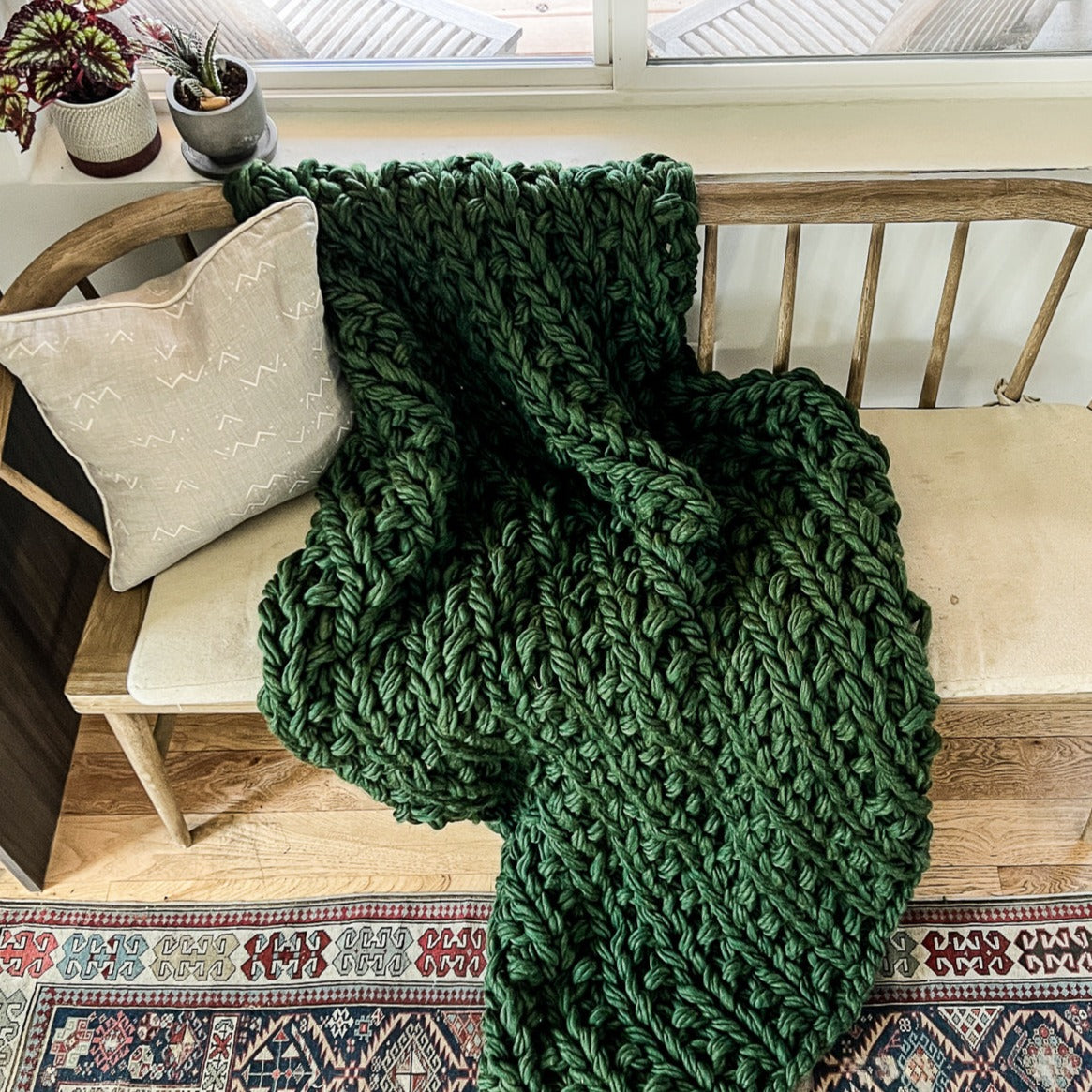 DIY Crochet Kit Blanket La Boca