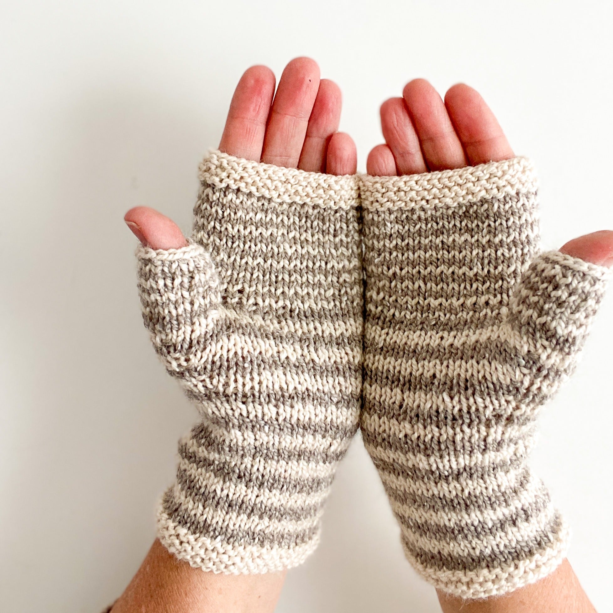 Katherine Knit Mitt Pattern Flax & Twine