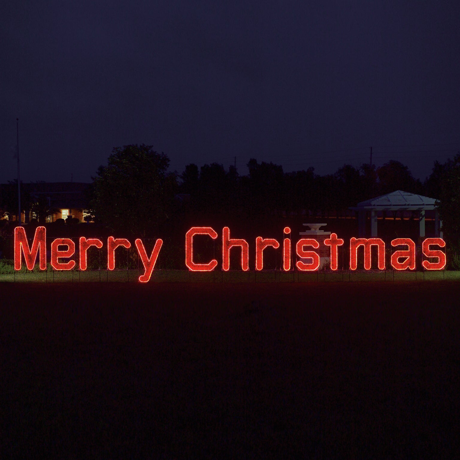 Outdoor Lighted Christmas Signs, Commercial Holiday Signs