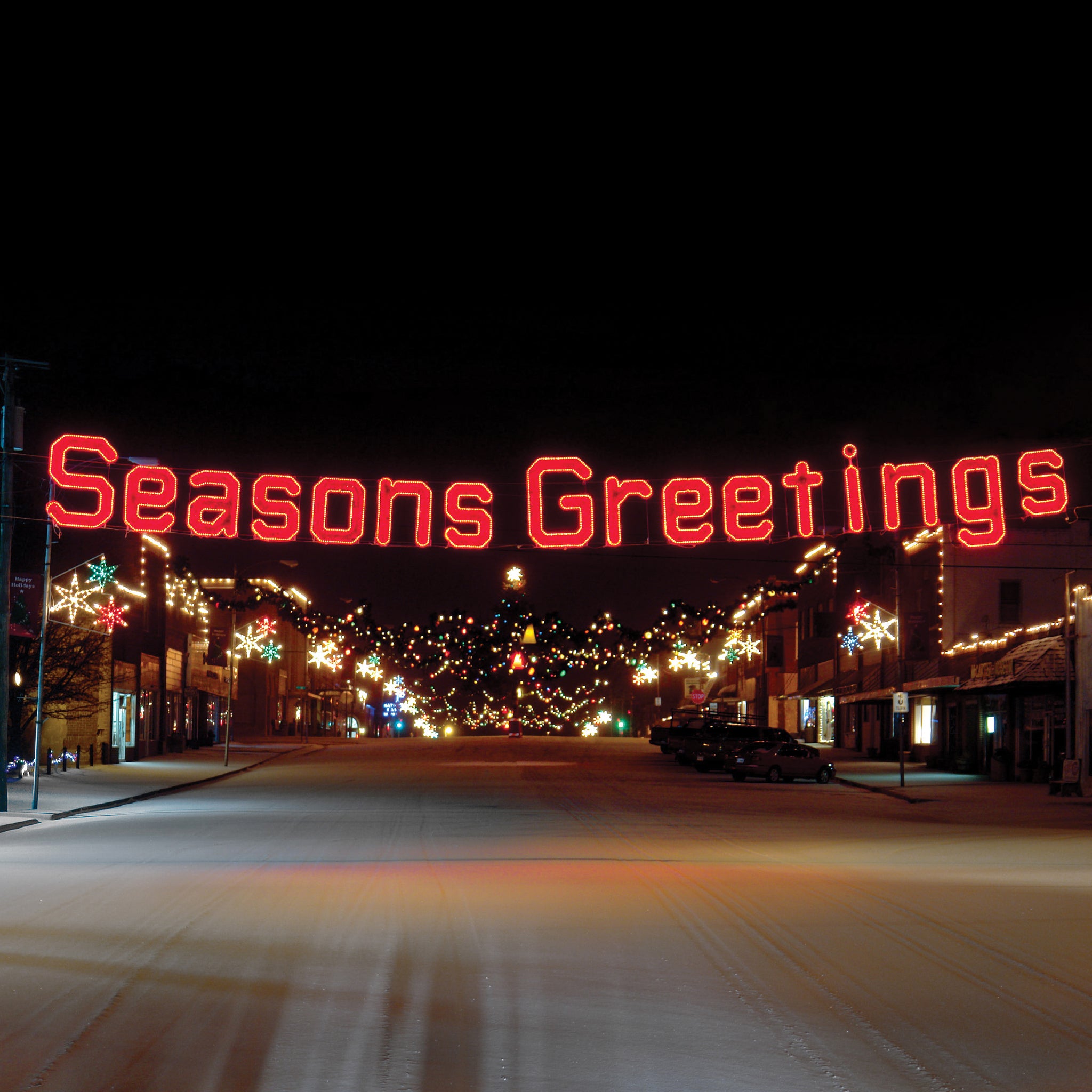 Outdoor Lighted Christmas Signs, Commercial Holiday Signs