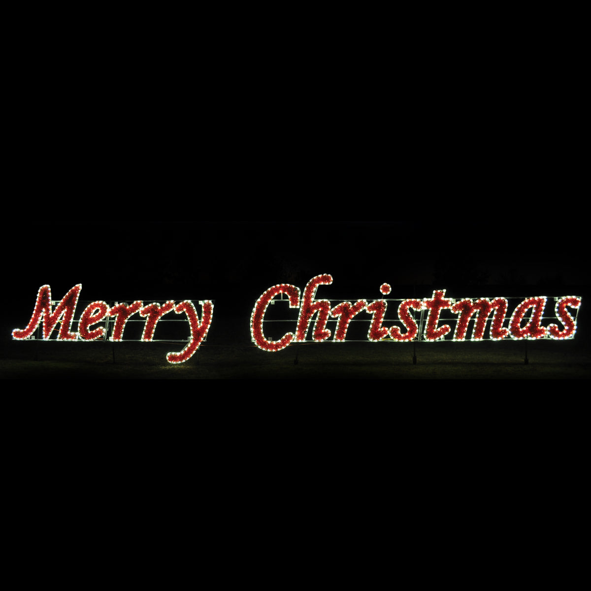 Download Merry Christmas Sign Commercial Series Warm White 1121 W Holidaylights Com