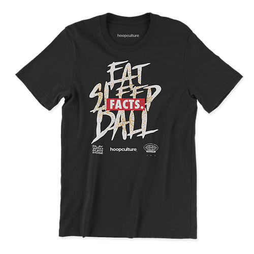 Eat Sleep Ball Facts T-Shirt - Hoop Culture