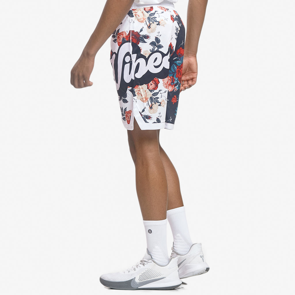 Rosette Vibes Hoop Shorts | Hoop Culture