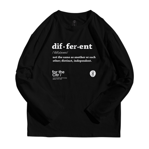 Be Different Active Long Sleeve - Hoop Culture
