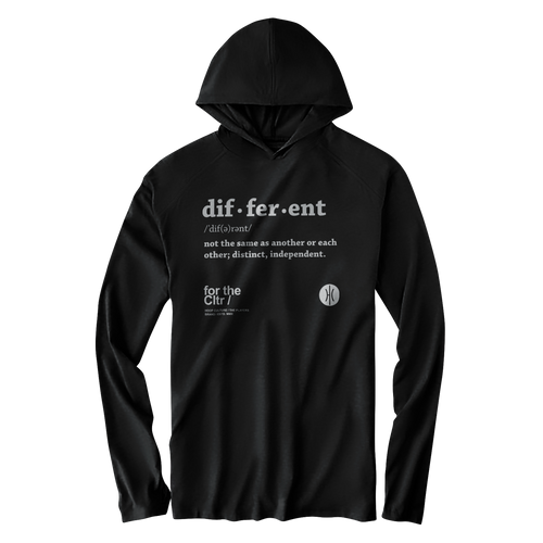 Be Different Lite Poly Hoodie - Hoop Culture