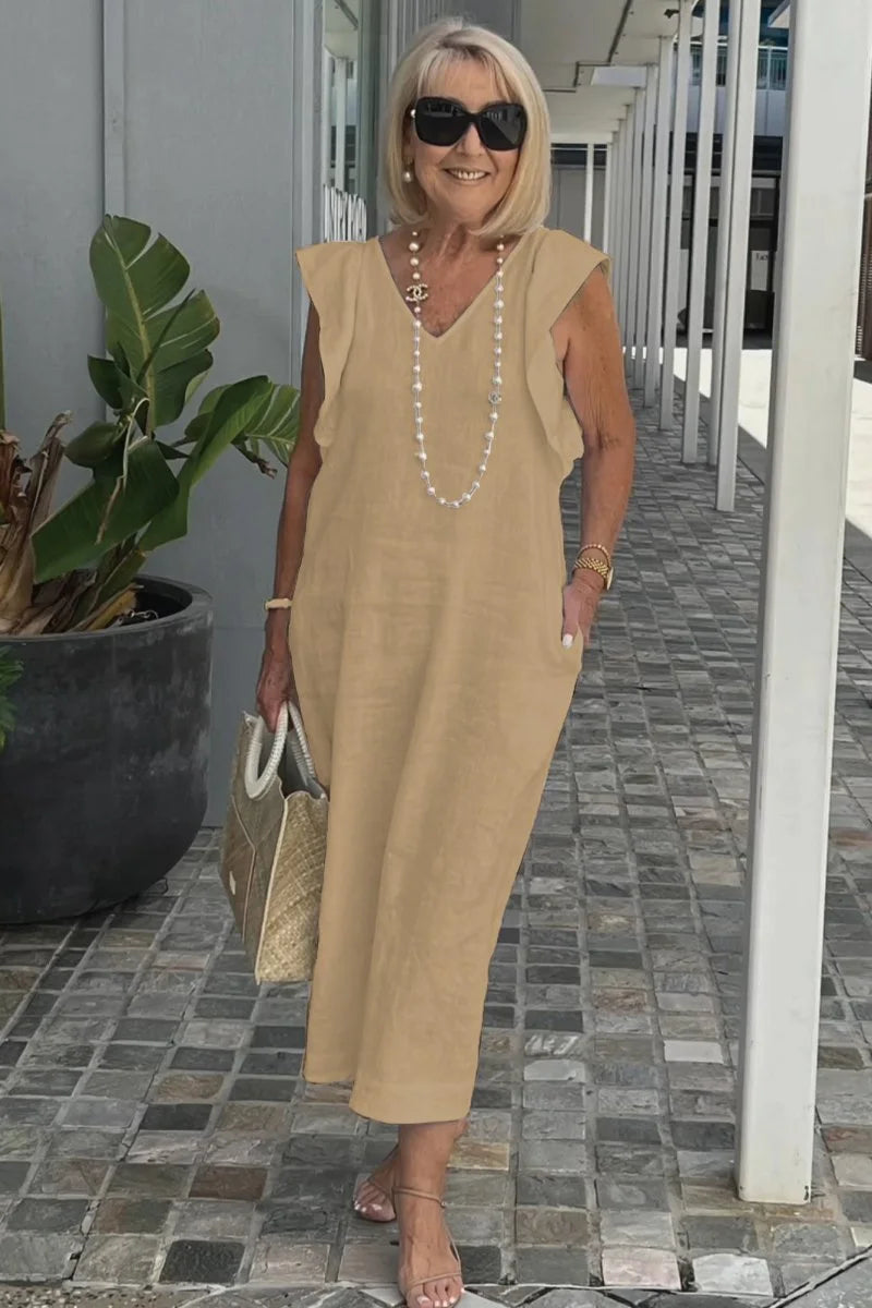 Vestido Marina - (COMPRE 1 E LEVE 2 ) + Bolsa (PRESENTE) 5
