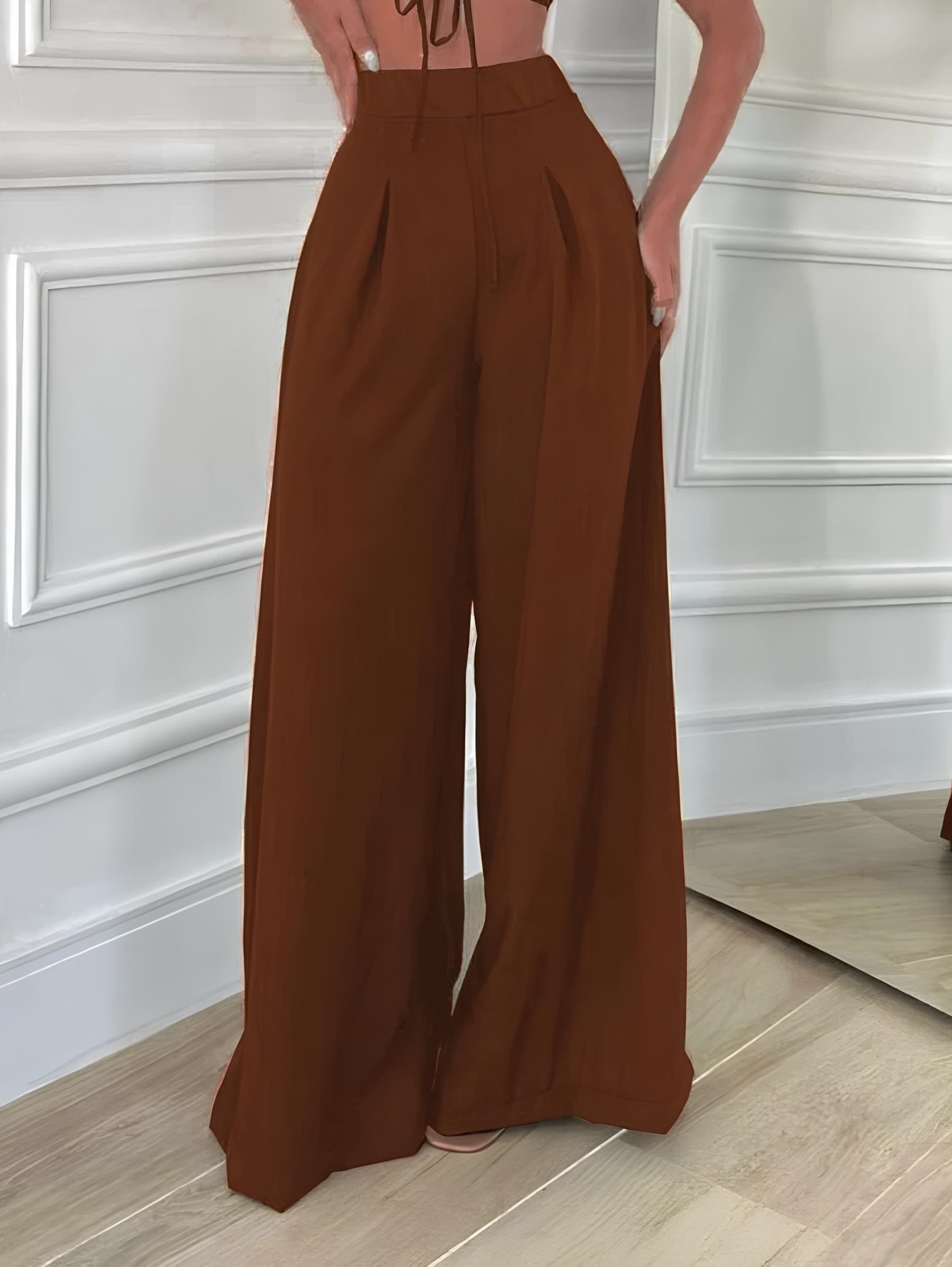 Calça Pantalona Feminina Casual 3