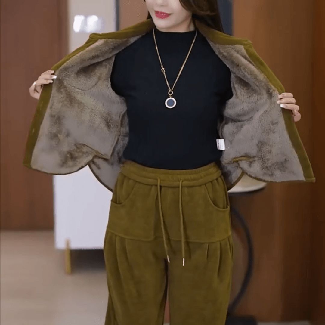 Conjunto Moscou - Super Macio / Acabamento Peluciado e Charme para o Inverno! 7