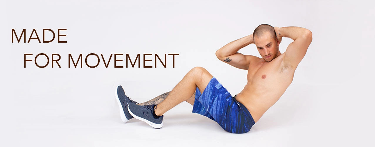Explore our fantastic yoga anbd activewear shorts for men.