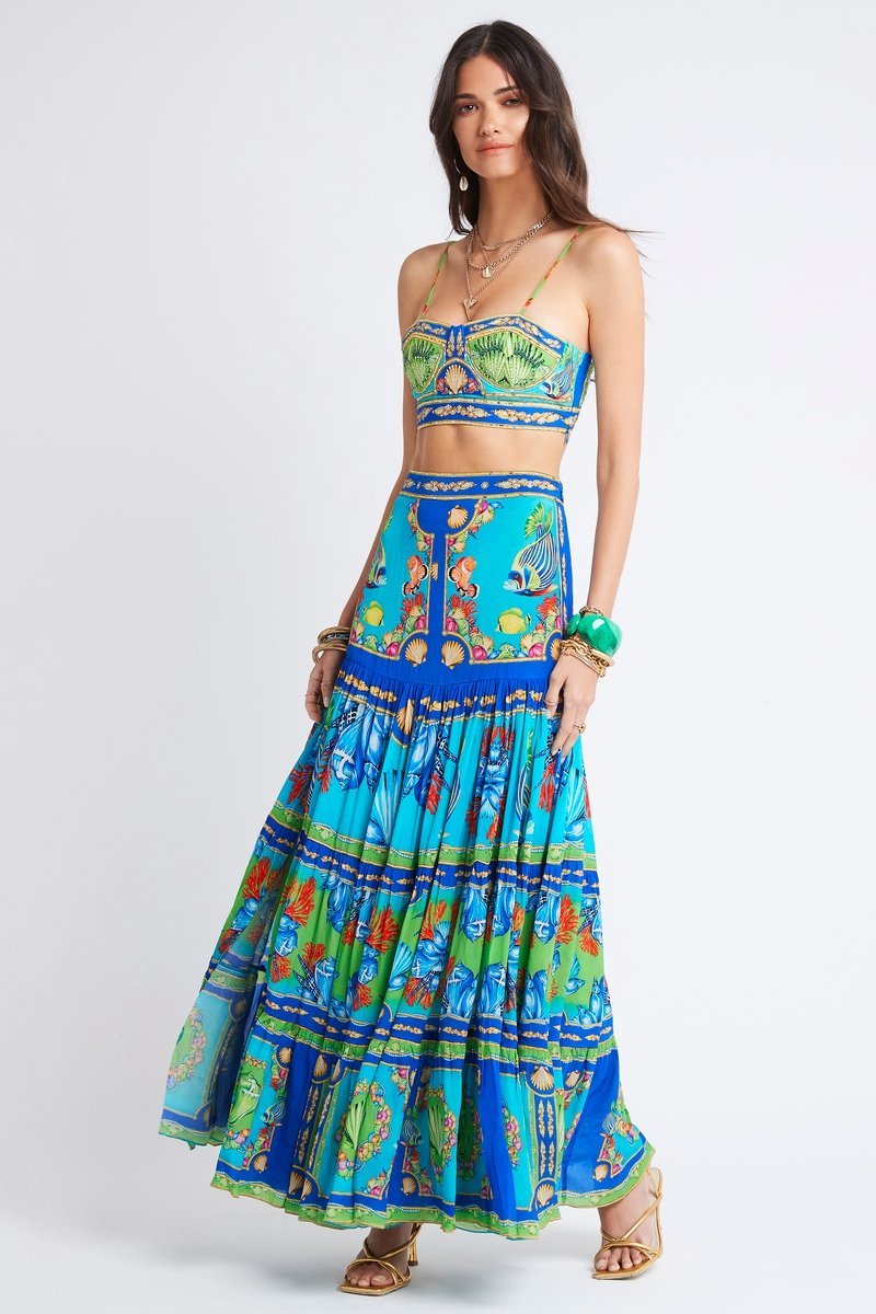 ENDLESS SUMMER MAXI SKIRT W SIDE SLIT