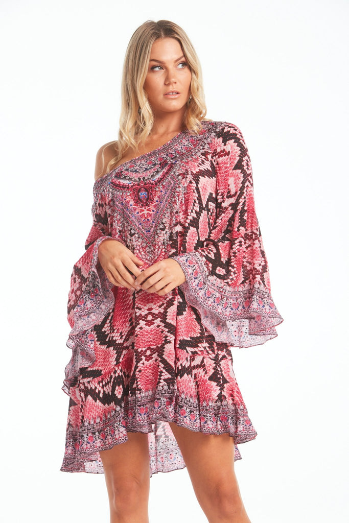 Desert Rose Frill Dress – Czarina