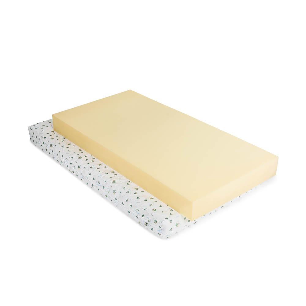 standard cot mattress size