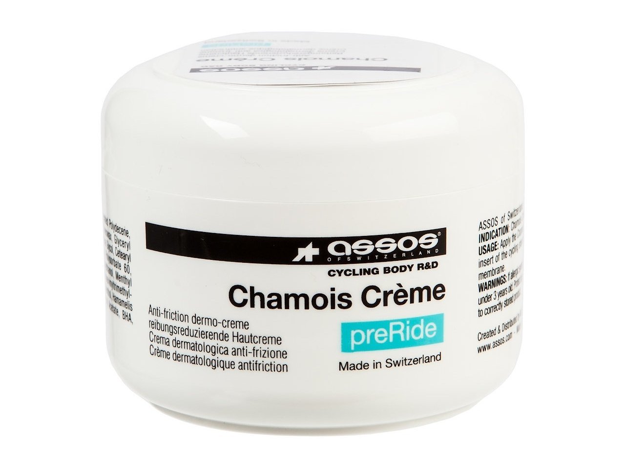 assos cycling chamois cream