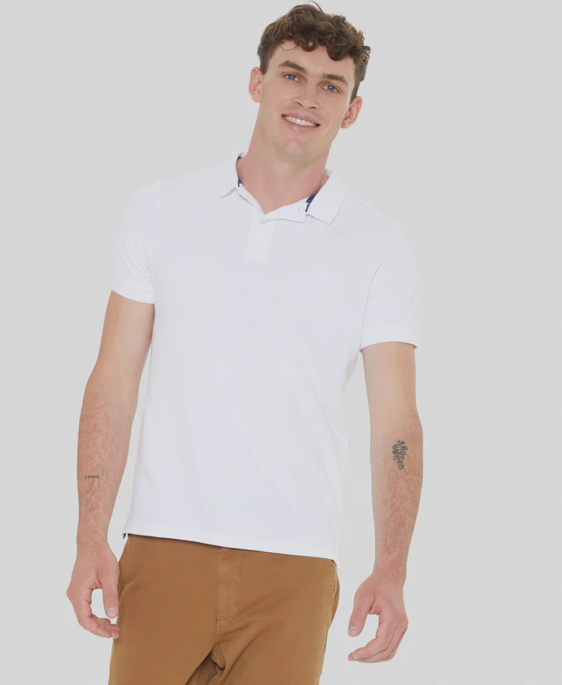 Marle Pique – Short - Superdry in Sleeve Ochre byhunterminx Polo Classic