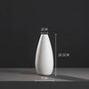 White Porcelain Flower Vases