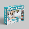 TABLE BUDDY ® | Adjustable Multi Position Portable Folding Table | Akzo Blue