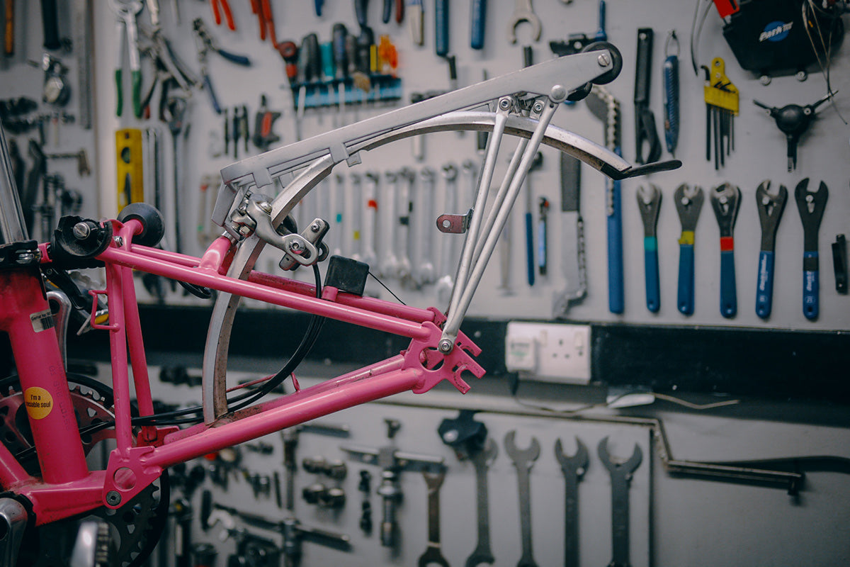 Brompton in the Condor workshop