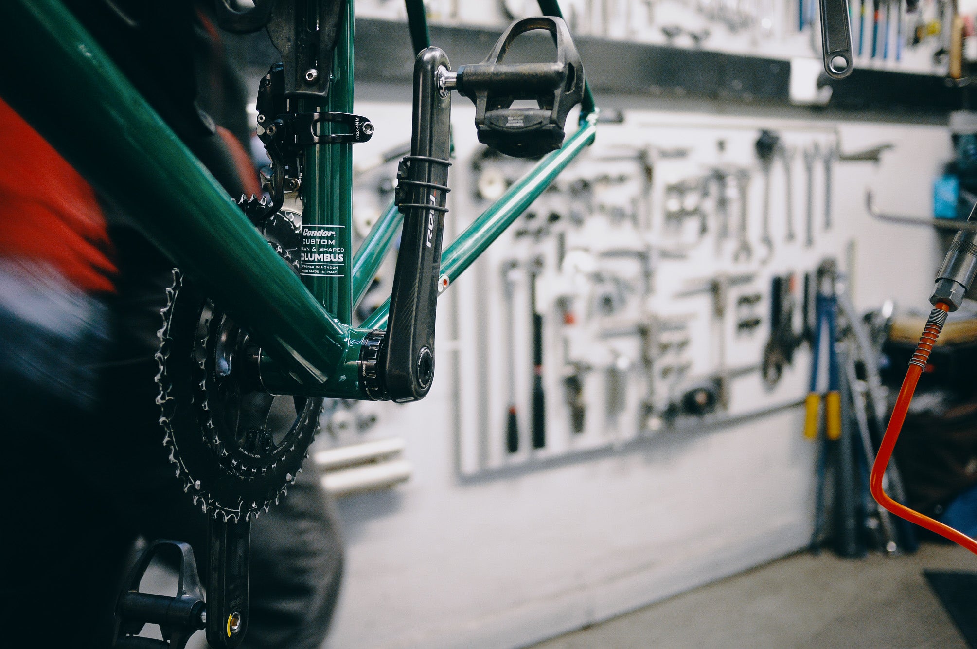 Condor-Fahrrad in der Gray's Inn Road-Werkstatt