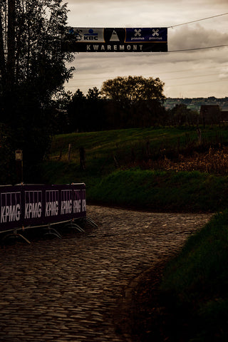 Kwaremont climb in the Tour of Flanders