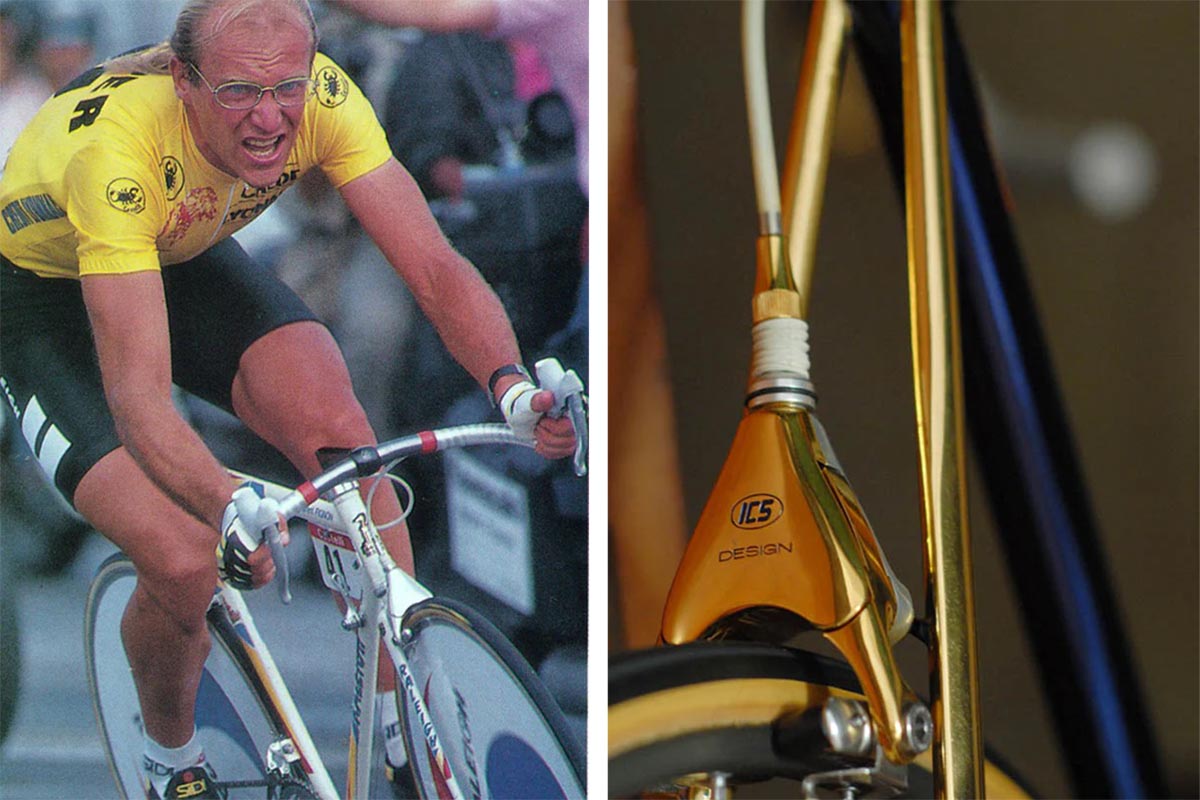 Fignon with Delta Brakes & ICS Delta Brake