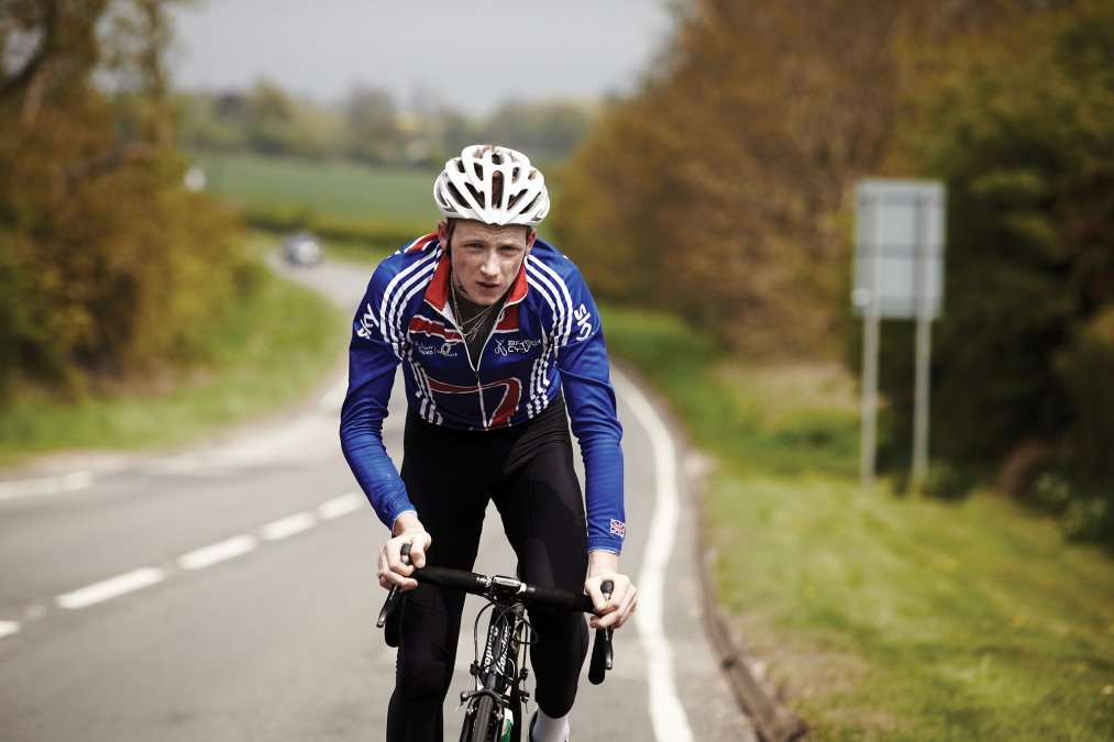 Tao Geoghegan Hart riding his classic Essex loop