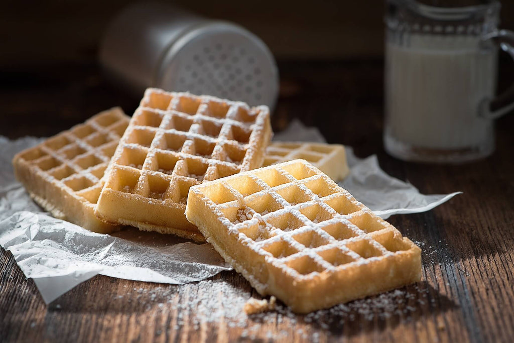 Wie man belgische Waffeln macht