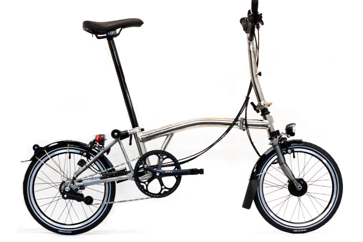 brompton m6la black titanium superlight