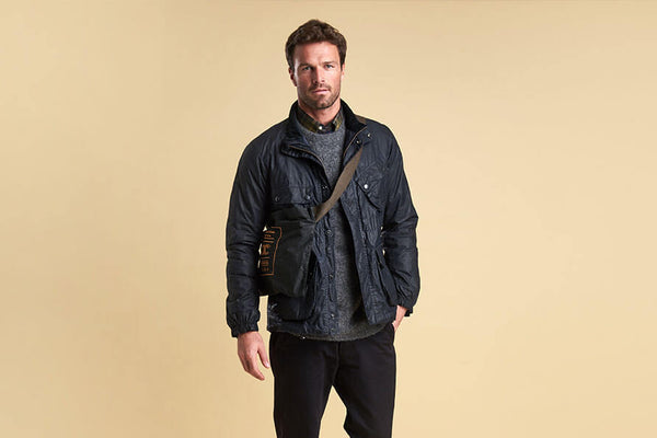 Barbour x Brompton Men's Merton Waxed 