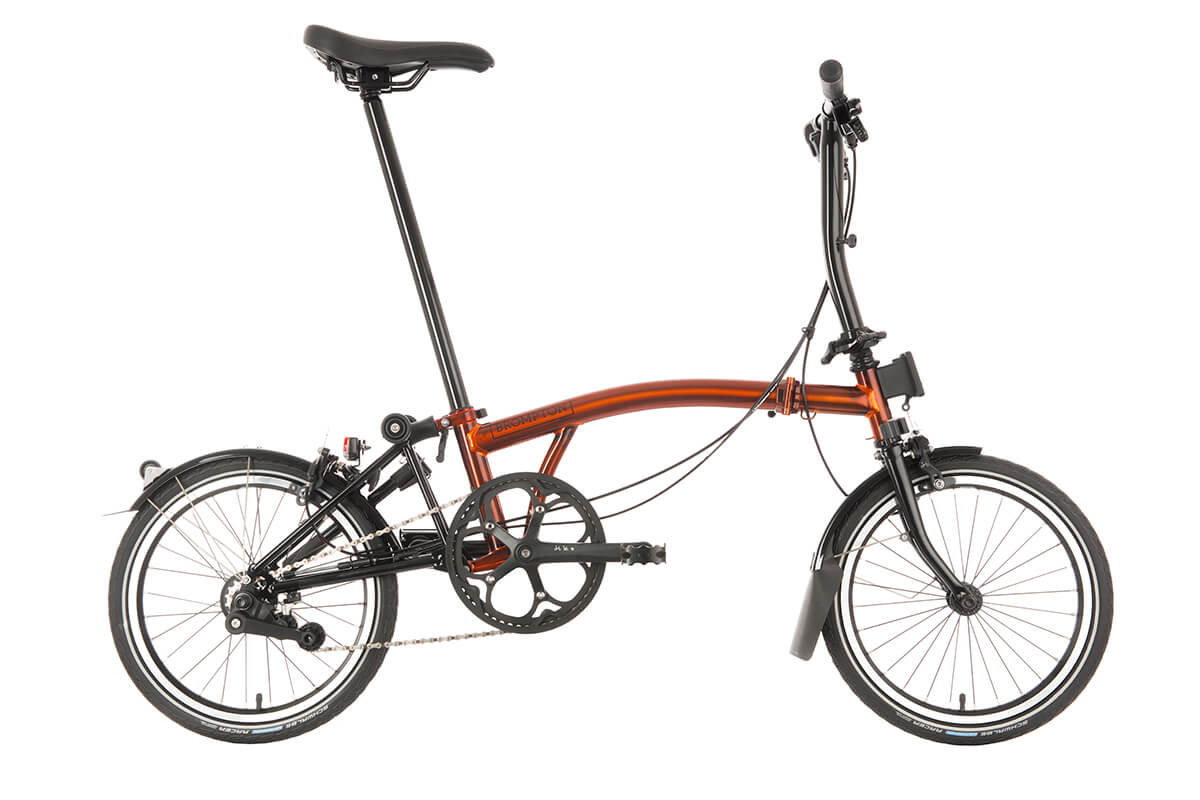 brompton s2l folding bike