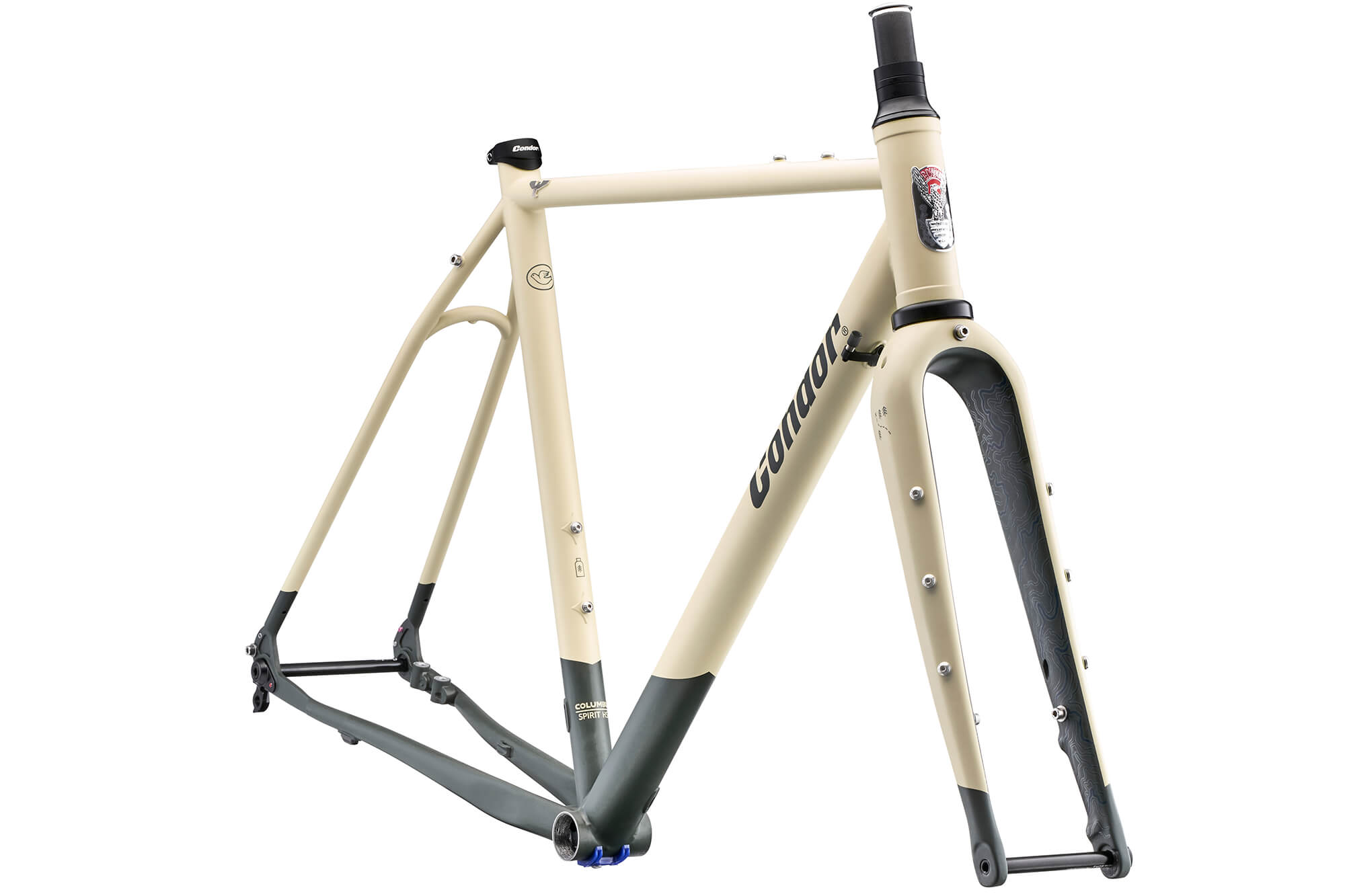 Condor Bivio Gravel Thru-Axle steel frameset