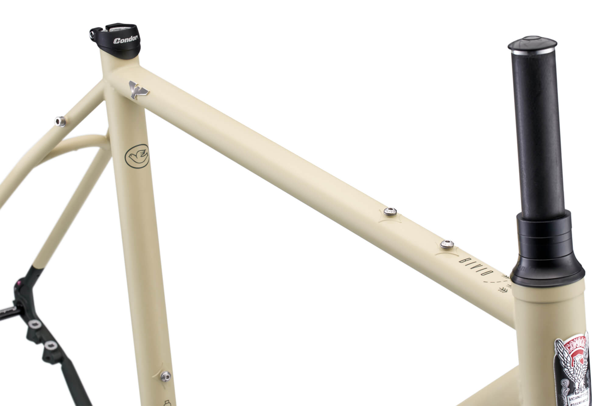 Condor Bivio Gravel Thru-Axle steel frameset