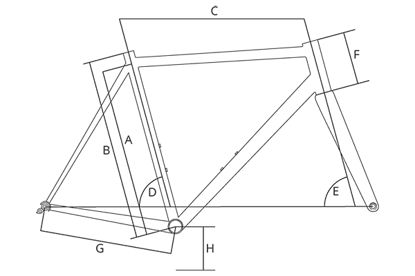 Frame Geometry Diagram