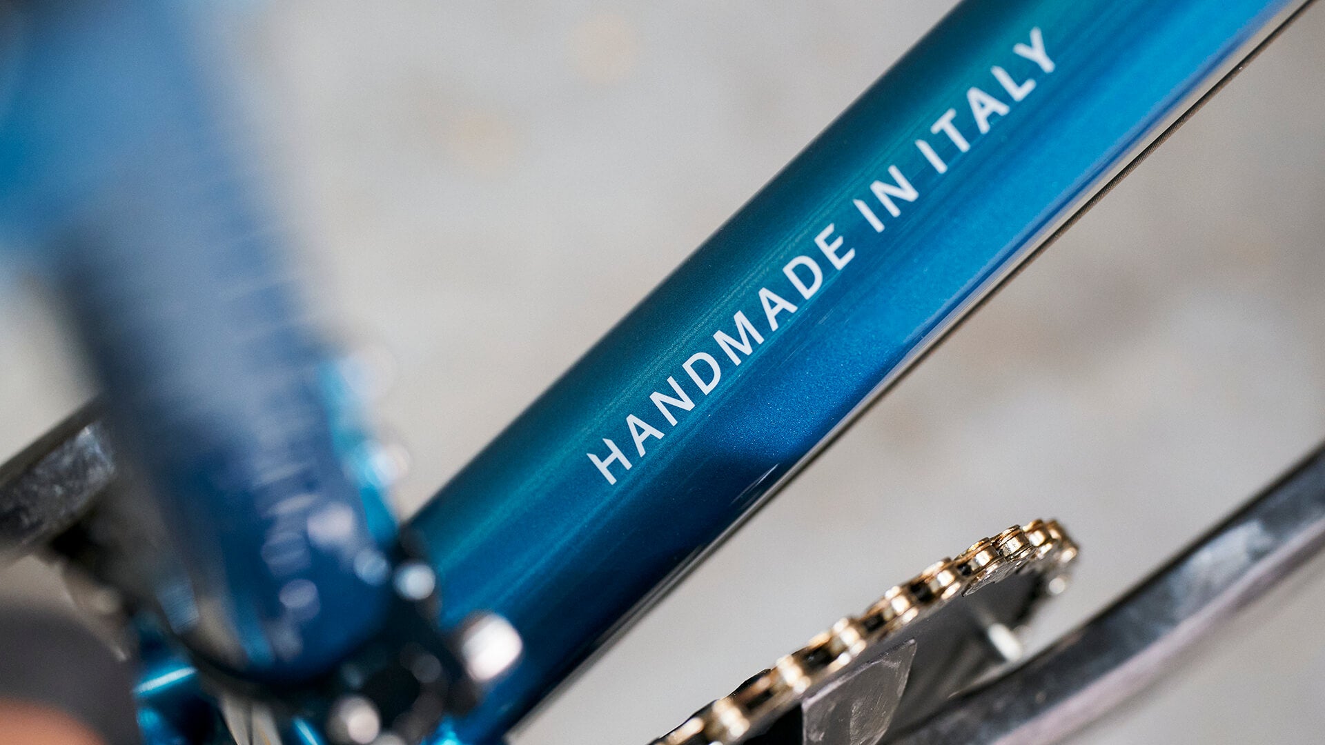 Condor Acciaio - downtube details