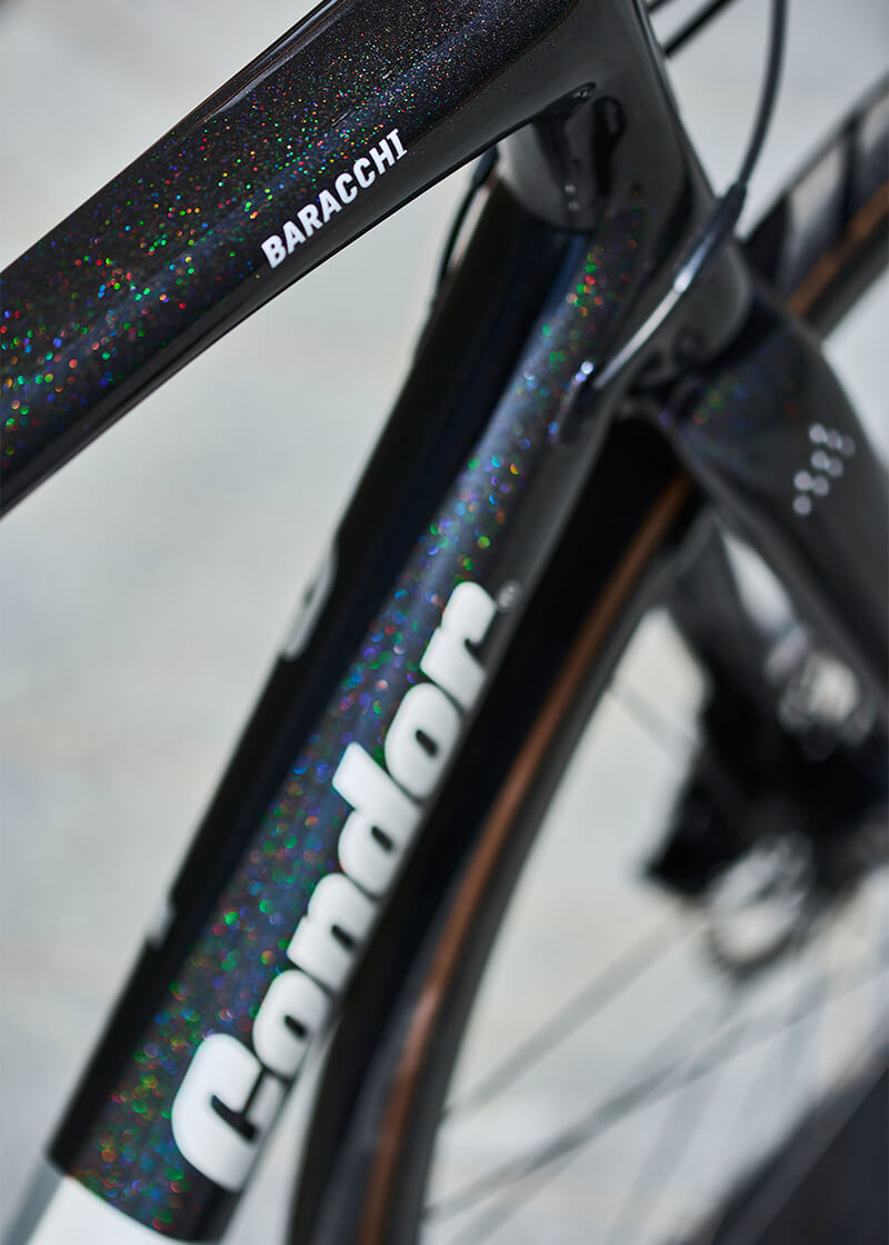 Condor Baracchi Carbon Road Bike, downtube