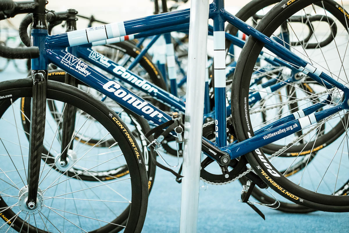 Condor Lavoro x Velopark Frames at the London Velodrome