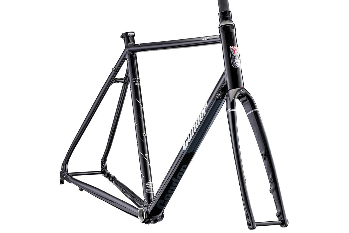 Condor Italia Disc frameset with wide tyre clearance