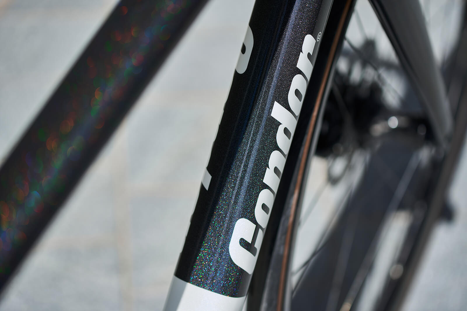 Condor Baracchi Carbon Road Bike, downtube