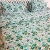 Spring lime 6 PC Summer Quilt Cover Set