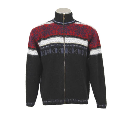 DONEGAL WOOL MENS HALF ZIP SWEATER: Z 2040