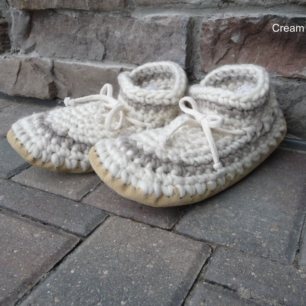 crochet slippers with soles