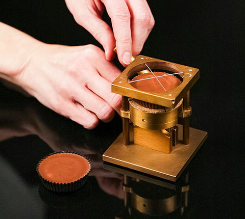 Reese's bespoke chocolate cutter gentner design