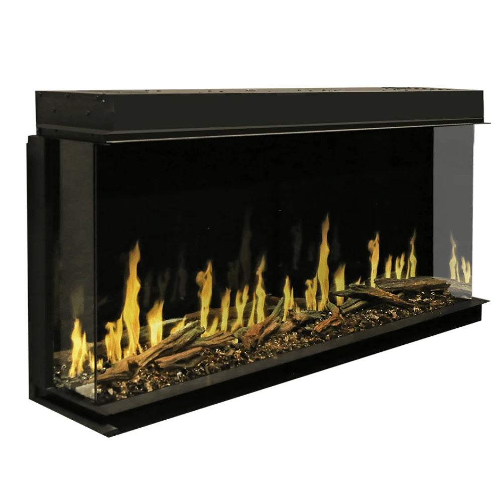 Image of Modern Flames Orion Multi Built-In/Wall Mounted Smart Electric Fireplace with Real Flame Effect