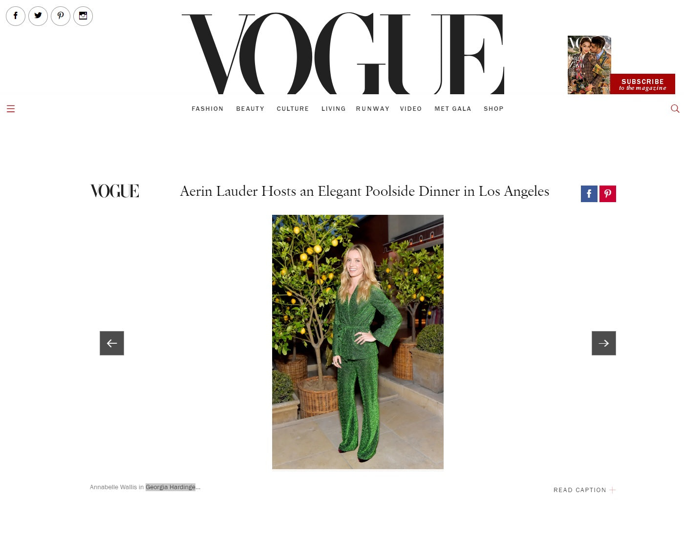 annabelle wallis vogue