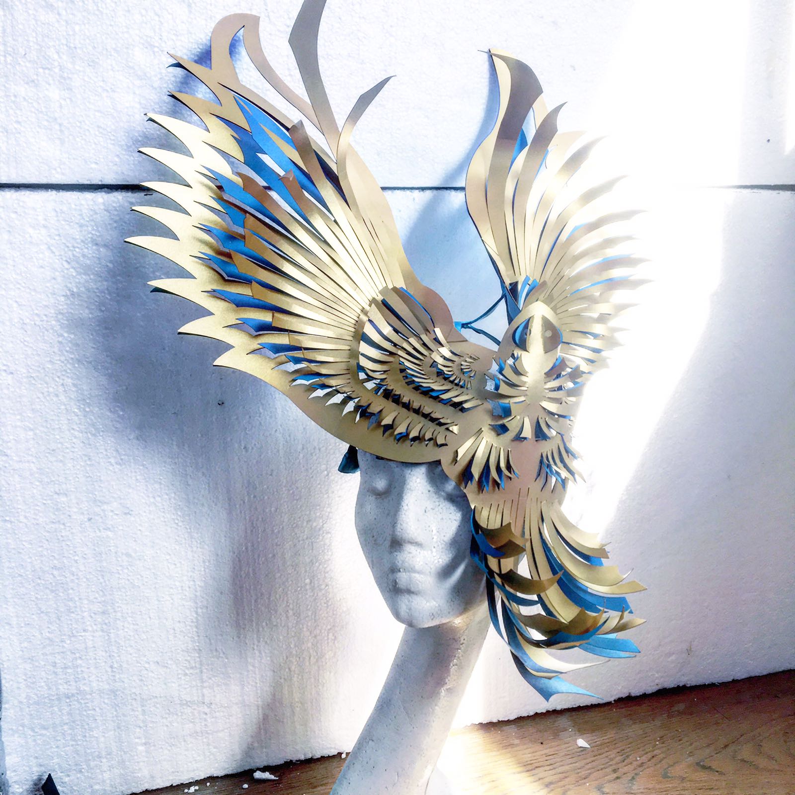 sculptural mask bird hardinge