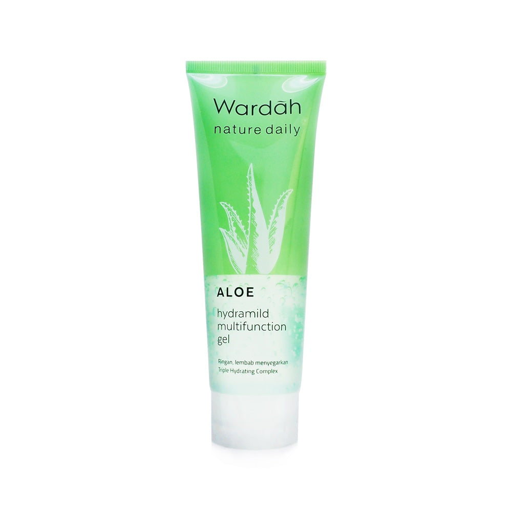 Wardah Nature Daily Aloe Hydramild Multifunction Gel 100 Ml Al Barakah Health Beauty Mart