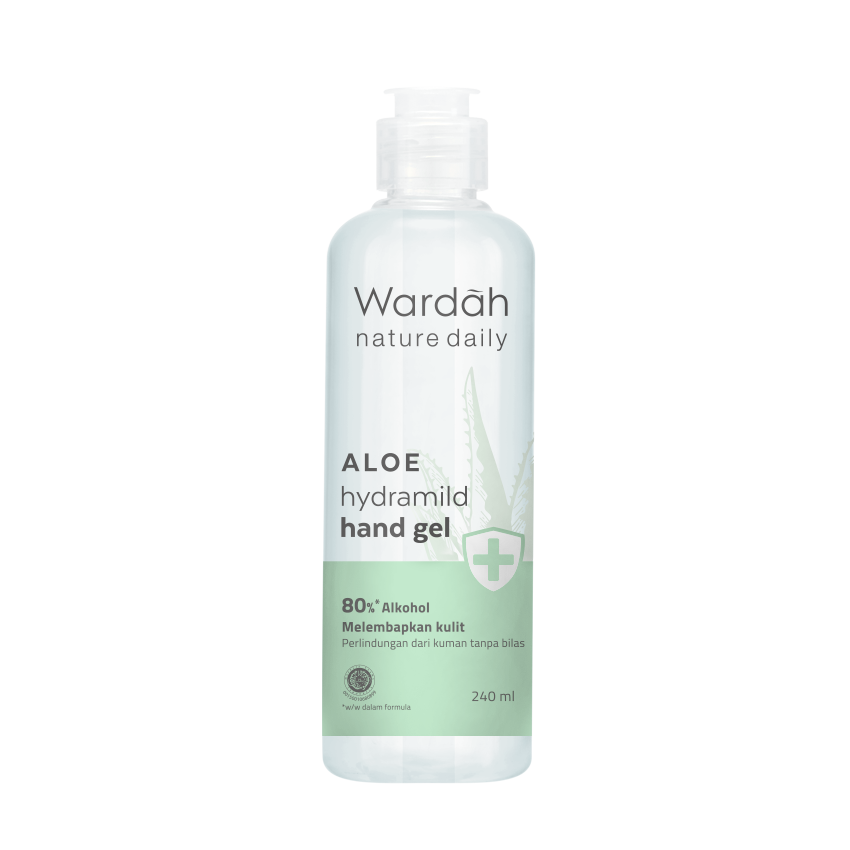 Wardah Nature Daily Aloe Hydramild Hand Gel 100 Ml Al Barakah Health Beauty Mart