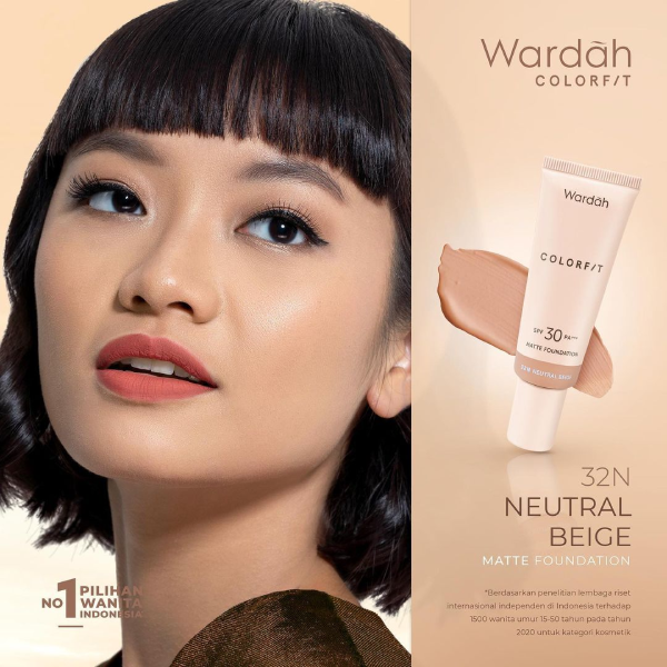 Wardah colorfit foundation