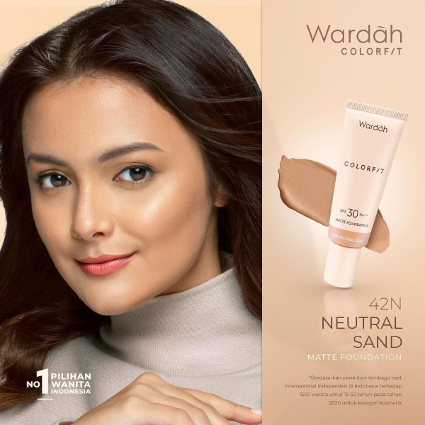 Wardah colorfit foundation