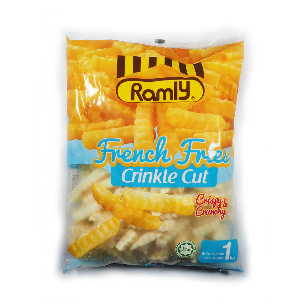 Ramly French Fries Crinkle Cut 1 Kg Al Barakah Health Beauty Mart