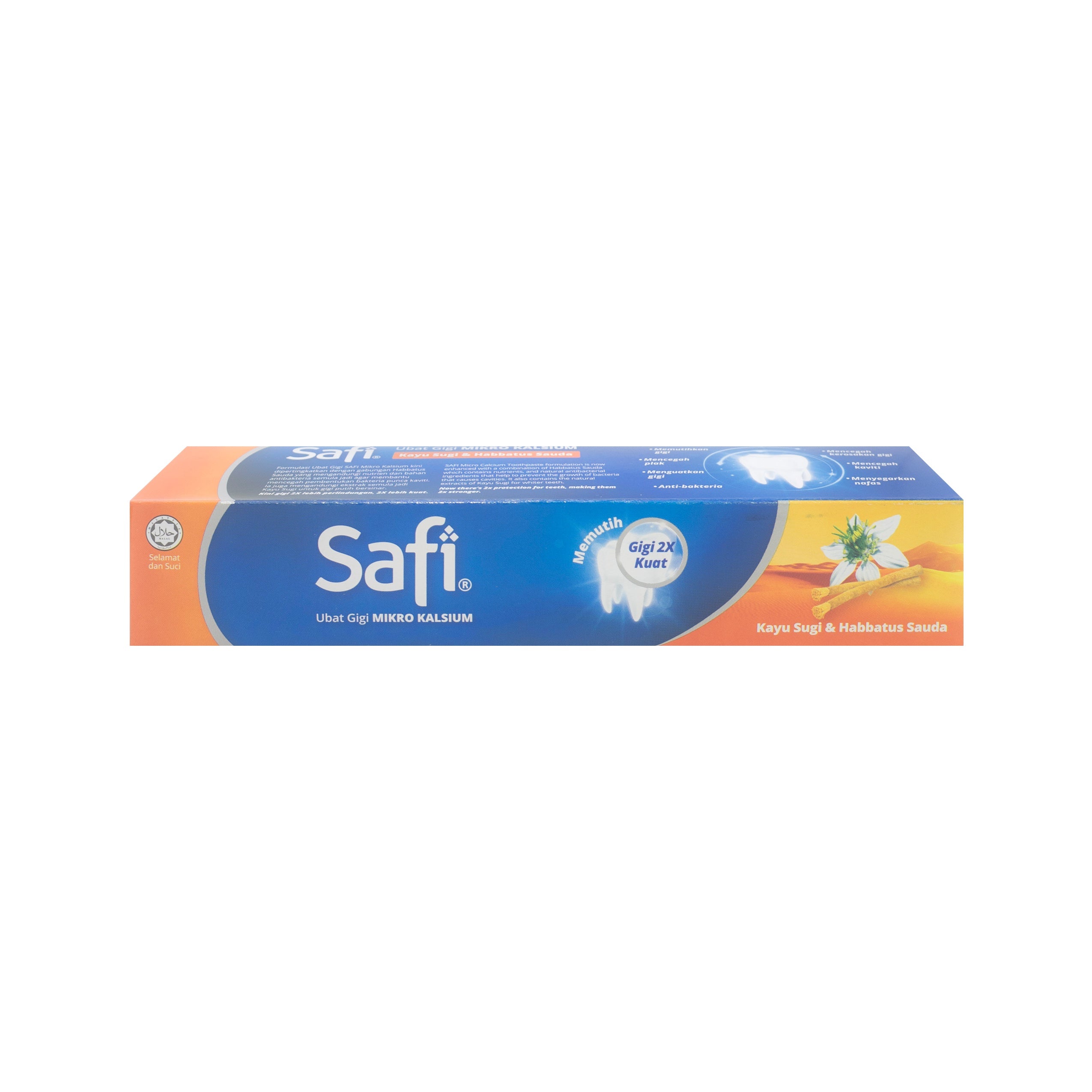 Safi Ubat Gigi Kayu Sugi 175 G Al Barakah Health Beauty Mart